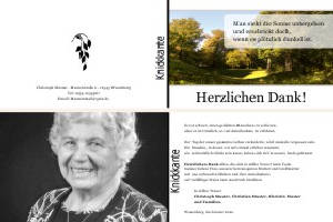 Sommer, Sommermotive, Sonnenschein, Sonnenlicht. Persönliche Trauerdankeskarten nach Trauerfall, Beerdigung und Todesfall