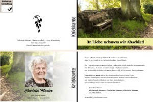 Sommer, Sommermotive, Sonnenschein, Sonnenlicht. Persönliche Trauerdankeskarten nach Trauerfall, Beerdigung und Todesfall